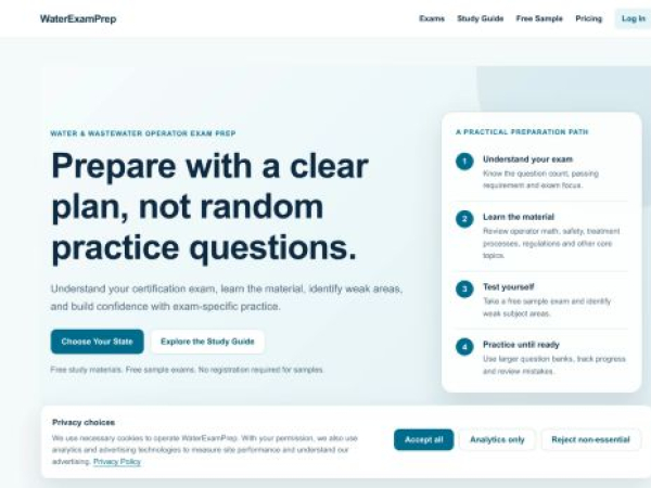 waterexamprep.com